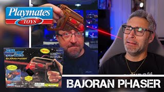 Playmates Bajoran Phaser  1995 Star Trek Deep Space Nine  Unboxing amp Review [upl. by Teiluj]