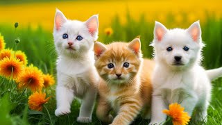 Cute Baby Animals  Healing Music to Relieve Anxiety Depression Insomnia With Nature Sounds [upl. by Radloff]