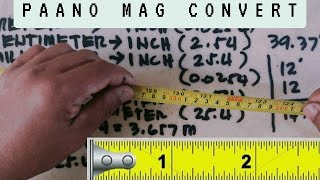 How to Convert Inch to Meter Meter to Inches Inches to Centimeter Millimeter to Inches [upl. by Elaen]