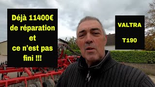 Entretien semoir HORSCH Cambridge contre les limaces et grosse facture de réparation sur VALTRA [upl. by Akinehs970]