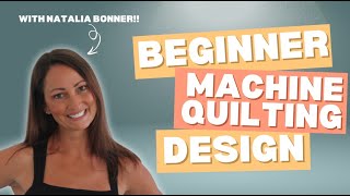 Beginner Machine Quilting Design [upl. by Conrado]