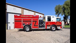 Truck WalkAround Morgan Fire Saber Pumper [upl. by Brigette]