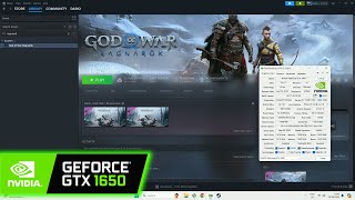 God of War Ragnarok on GTX 1650 [upl. by Godfree]