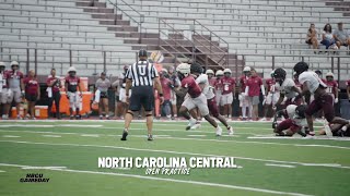 NCCU Football Open Scrimmage 2024  HBCUGameDaycom [upl. by Eilojne308]