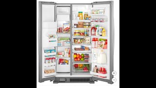 Whirlpool 21 cu ft Sidebyside refrigerator Model WRS321SDHZ [upl. by Malory]