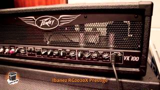 review  Peavey ValveKing 100 5 different guitars  ampsonaircom [upl. by Naras]