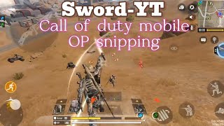 Call of duty mobileSwordYT awesome Snipping game playlot of funcodmsniping callofdutygaming [upl. by Yedarb129]