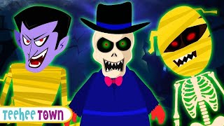 Crazy Skeletons Dance Song  Spooky Scary Skeletons Song For Kids By Teehee Town [upl. by Lloyd678]