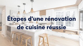 Les étapes dune rénovation de cuisine réussie [upl. by Fredek573]