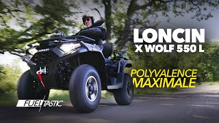 Essai Loncin X Wolf 550 L  le baroudeur multitâche [upl. by Apul202]