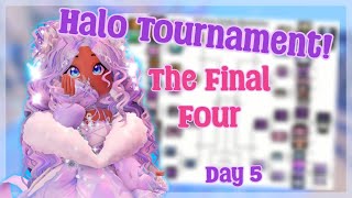 Halo Tournament Day The 5 semi finals  Royale High [upl. by Unni321]