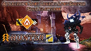 Destiny 2  Solar Hunter EASY SOLO FLAWLESS Lost Sector Aphelions Rest [upl. by Capps249]