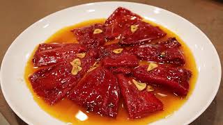 Receta Tradicional  Pimiento del Piquillo de Lodosa en su pil pil  Ramiro Remesar [upl. by Eustis798]