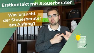 Das braucht der Steuerberater am Anfang [upl. by Grail]