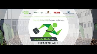 Zieleinlauf schnelleStellede Firmenlauf  28 Juni 2023 [upl. by Fabria445]