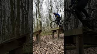 Zoetermeer jump mtb canyon mountainbike whaletail fail [upl. by Devlin]