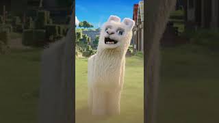 Minecraft movie trailer llama joke [upl. by Delaney991]