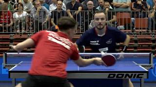 Simon Gauzy vs Milosz Redzimski  116 European Championship 2024 [upl. by Teragramyram]