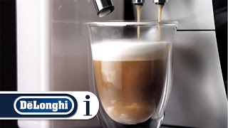 How to make a cappuccino with your DeLonghi Magnifica S ECAM 23260 coffee machine [upl. by Sabella403]