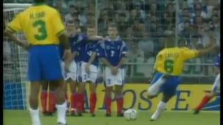 Top 10  Best free kicks of all time [upl. by Eniotna]