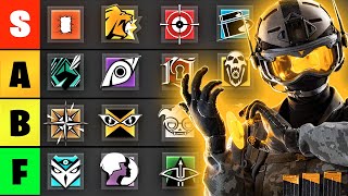 Official ATTACKER Tierlist  Rainbow Six Siege Operation Solar Raid [upl. by Lledroc]