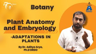 Plant Anatomy and Embryology  Adaptations in Plants  S Chand Academy [upl. by Nawotna]