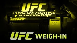 UFC GUSTAFSSON vs SILVA WeighIn [upl. by Ingalls]