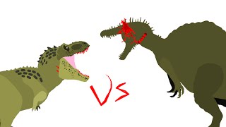 Wrecksy vs Megabeasts spino the Sequel OLD [upl. by Elletsyrc]