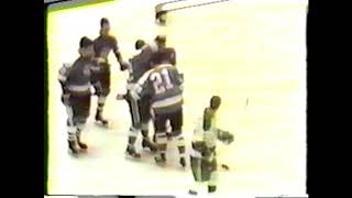 Michel Briere First NHL Goal Nov 1 1969 Penguins North Stars [upl. by Llertram]