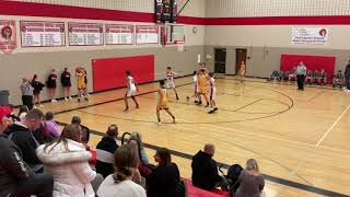 8th Grade Basketball  Bellefontaine vs Northridge Middle School 1102022 [upl. by Laro]