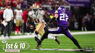 1st amp 10 49ers vs Vikings Week 2 Preview with Tatum Everett [upl. by Kalli]