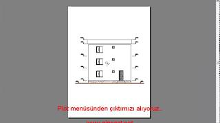 AUTOCAD PDF FORMATINDA ÇIKTI ALMAK [upl. by Ardnasirhc]