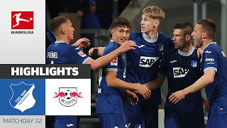 Hoffenheim Equalise Late  TSG Hoffenheim  RB Leipzig 11  Highlights  MD32 – Bundesliga 202324 [upl. by Humfried89]