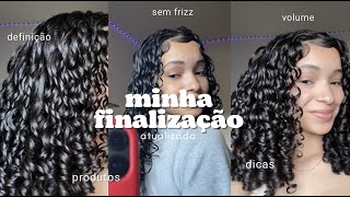 MINHA FINALIZAÇÃO ATUALIZADA  definição e volume 🤎✨ [upl. by Llenej128]