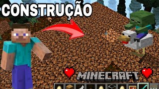 MINECRAFT  FIZ UM GALINHEIRO COM BLOCOS DOIS ANDARES [upl. by Ytomit]