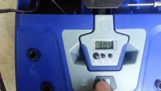 Inflating car tire with Kobalt 12 volt inflator [upl. by Alin]