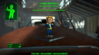 Unarmed Bobblehead  Atom Cats Garage  Fallout 4 [upl. by Ehling871]