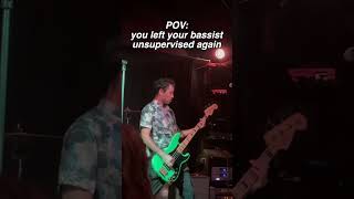 Letting your Bassist Solo at a Show [upl. by Jaquiss]