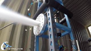 Cold Flow Test  BJ01 Hybrid Rocket Engine [upl. by Shorter]