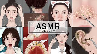 20 MINUTES Satisfying ASMR  Scalp Scaling Acne Removal Ear Cleaning Dental Treatment [upl. by Sileas]