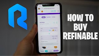 How to Buy ReFinable Token FINE  The EASIEST Method [upl. by Barvick]