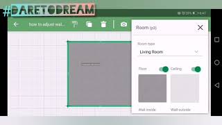 Planner 5D tutorial  wall settings [upl. by Caren]