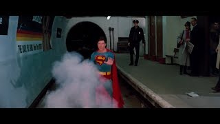 Superman IV 1987 Location  Aldwych Tube Station disused The Strand London [upl. by Dugald]