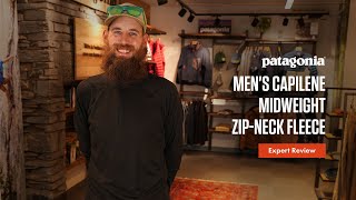 Patagonia Capilene Midweight ZipNeck Fleece  Mens Expert Review 2023 [upl. by Gombosi]