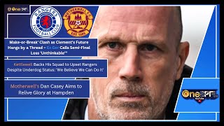 Rangers vs Motherwell SemiFinal Showdown Upset Predictions amp Manager Reactions  League Cup [upl. by Elburr]