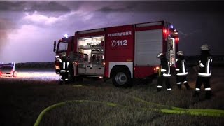 Großbrand B5 Bauernhof in Opperkofen  200 Einsatzkräfte vor Ort  261 Schweine verendet [upl. by Enuahs]