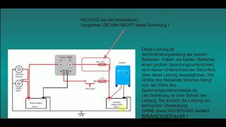 BatterieTrennrelais elektronisch installieren [upl. by Giselle]