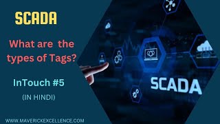 InTouch SCADA Tutorial 5  What are the tags amp their Types  SCADA Tutorials for Beginners in Hindi [upl. by Ahseile935]