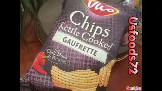 Chips VICO Kettle Cooked GAUFRETTE  Usfoods72 France [upl. by Erlene220]