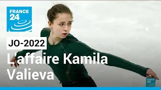 JO2022  la patineuse russe K Valieva favorite contrôlée positive • FRANCE 24 [upl. by Ekenna]